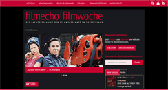 Desktop Screenshot of filmecho.de